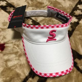 スリクソン(Srixon)のスリクソン  サンバイザー  新品  値下げ(その他)