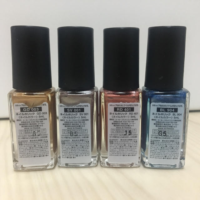 NAIL HOLIC(ネイルホリック)のNAIL HOLIC  ネイルホリック ネイル マニキュア  4本セット コスメ/美容のネイル(マニキュア)の商品写真