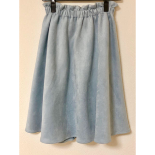 クチュールブローチ(Couture Brooch)のクチュールブローチ サックススカート(ひざ丈スカート)
