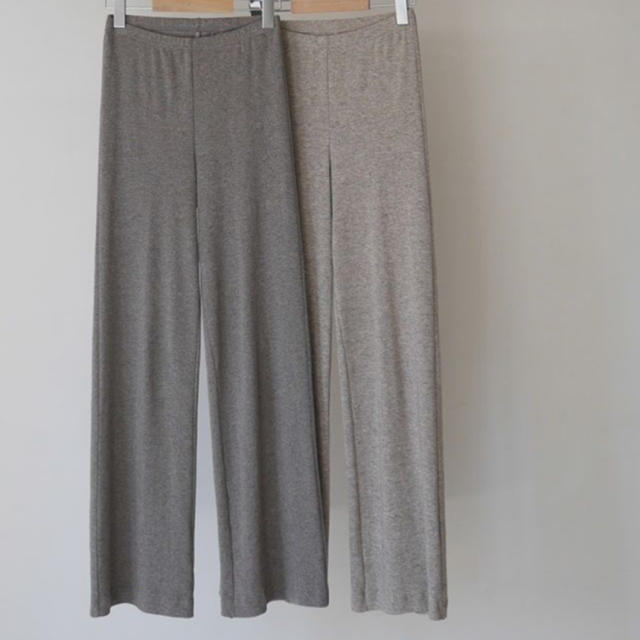 argue YAK COTTON FLARE PANTS（BAKE BEIGE）