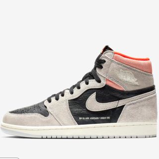 ナイキ(NIKE)のnike air jordan1 ナチュラルグレー 27.5cm(スニーカー)