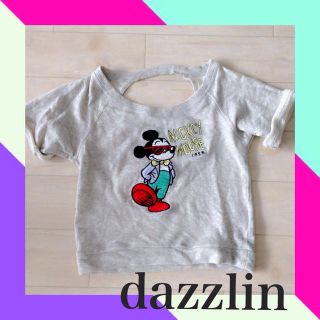 ダズリン(dazzlin)の送料込み新品 dazzlinスウェット(Tシャツ(半袖/袖なし))