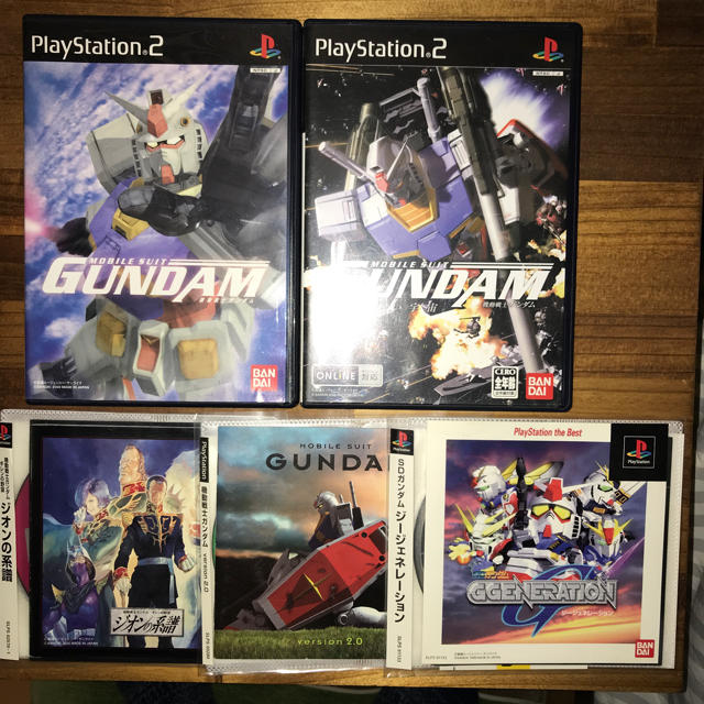 Bandai Ps Ps2 ガンダム ゲーム5本セットの通販 By Peekaboo S Shop バンダイならラクマ