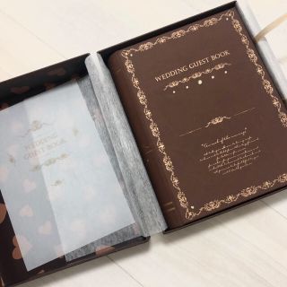 新品未使用 ゲストブックケース 結婚式 ウエディング(ウェルカムボード)