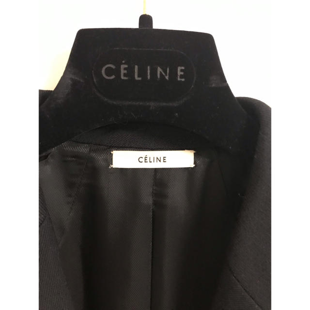 celine(セリーヌ)の売り切り希望 celine セリーヌ クロンビーコート レディースのジャケット/アウター(チェスターコート)の商品写真