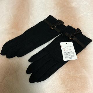 ジャスグリッティー(JUSGLITTY)の未使用 タグ付 JUSGLITTY ジャスグリッティ 手袋 グローブ やぎ革 黒(手袋)