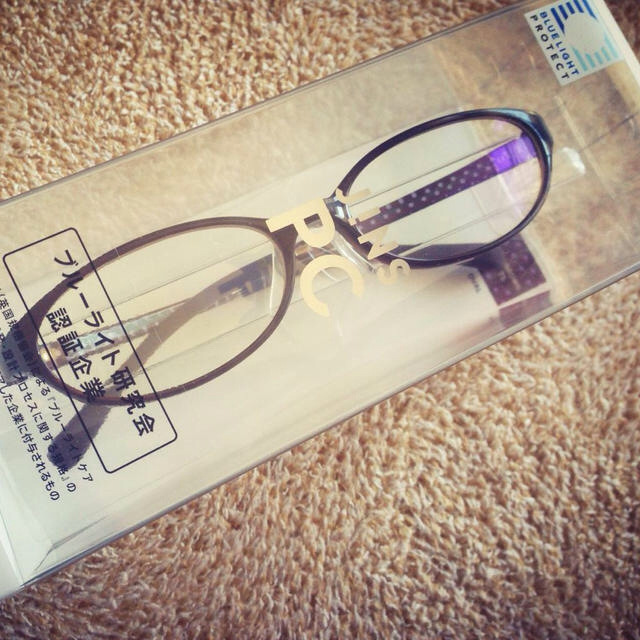 JINS PC用メガネ レディースのファッション小物(サングラス/メガネ)の商品写真