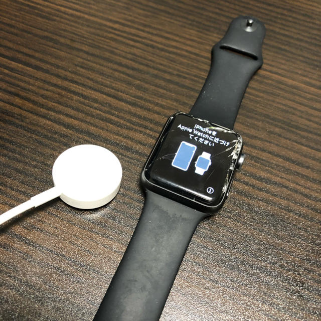 Apple Watch(アップルウォッチ)のとむ様専用 applewatch　serise2 42mm ジャンク スマホ/家電/カメラのスマホ/家電/カメラ その他(その他)の商品写真