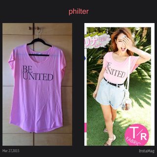 philter♡ドルマンスリーブ(Tシャツ(半袖/袖なし))