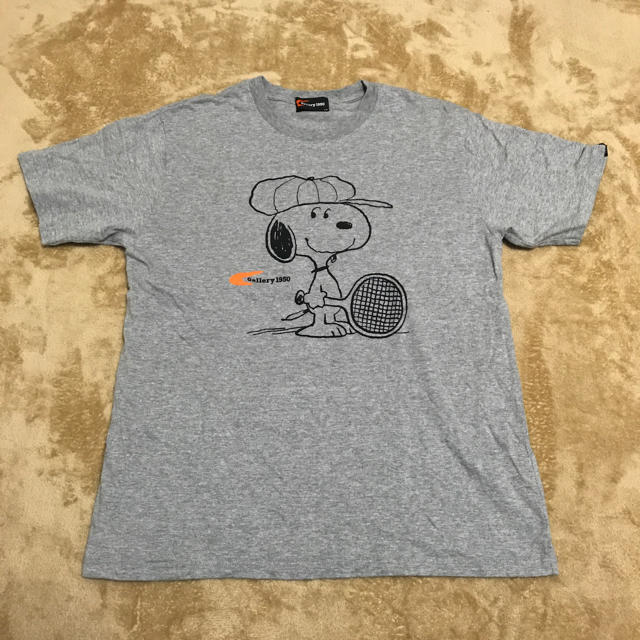 Gallery1950(ギャラリーナインティーフィフティ)のG1950 Ｔシャツ SNOOPY グレー メンズのトップス(Tシャツ/カットソー(半袖/袖なし))の商品写真