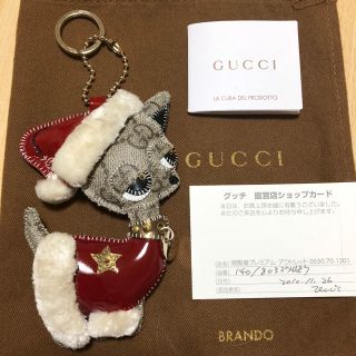 グッチ(Gucci)のグッチョリ 限定 完売品 チワワ ☆値引可☆(キーホルダー)