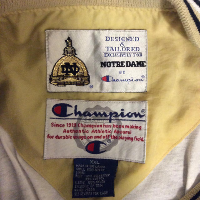 Champion(チャンピオン)のチャンピオン プルオーバー ナイロンジャケット 90s ビッグサイズ XXL メンズのジャケット/アウター(ナイロンジャケット)の商品写真