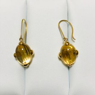 ヨンドシー(4℃)の4℃ ルチルクオーツ ピアス(ピアス(両耳用))