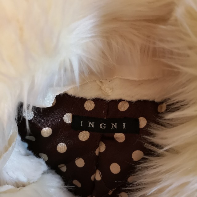 INGNI(イング)のINGNI　ファージャケット レディースのジャケット/アウター(毛皮/ファーコート)の商品写真