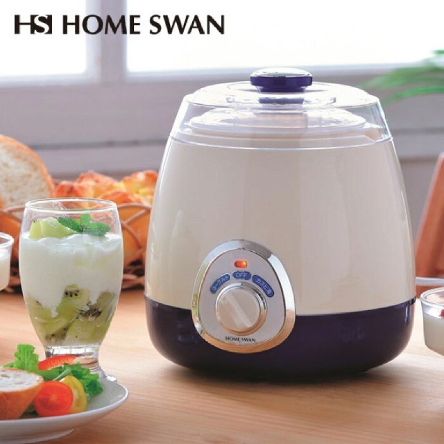 Home Swan(ホームスワン)の新品 HOME SWAN ホームスワン  ヨーグルトメーカー  インテリア/住まい/日用品のキッチン/食器(調理道具/製菓道具)の商品写真