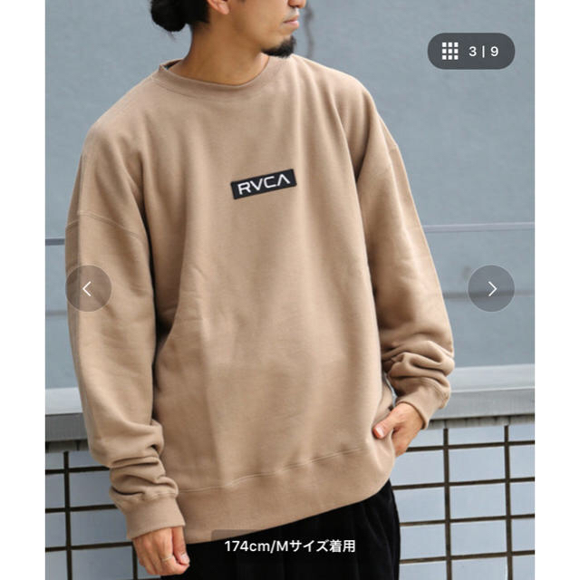 RVCA(ルーカ)のルーカ ビッグシルエット スウェット メンズのトップス(スウェット)の商品写真