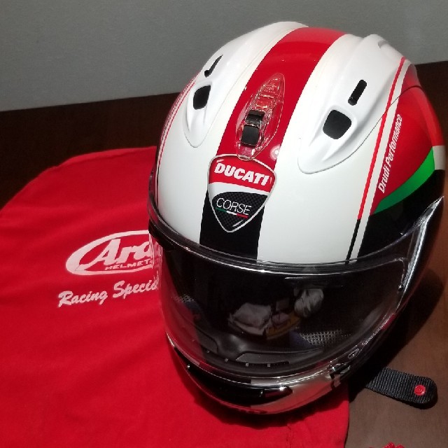 Ducati(ドゥカティ)のドゥカティ　ヘルメット　Arai 自動車/バイクのバイク(ヘルメット/シールド)の商品写真