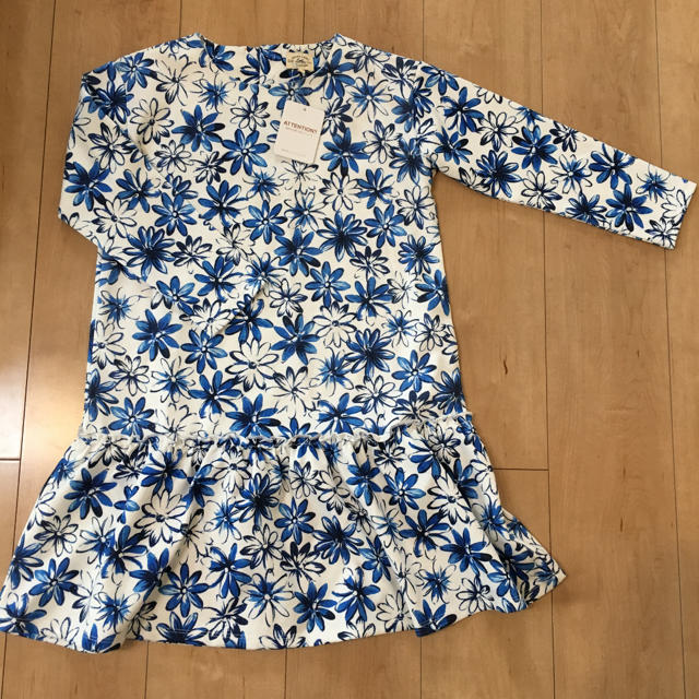 UNITED ARROWS green label relaxing(ユナイテッドアローズグリーンレーベルリラクシング)の新品♡ 花柄ワンピース キッズ/ベビー/マタニティのキッズ服女の子用(90cm~)(ワンピース)の商品写真