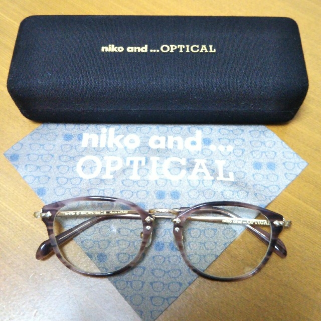 niko and...(ニコアンド)のJINS × nico and...OPTICAL メガネ レディースのファッション小物(サングラス/メガネ)の商品写真
