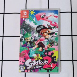 ニンテンドースイッチ(Nintendo Switch)のNintendoSwitch スプラトゥーン2 《送料込み ケースあり 中古》(家庭用ゲームソフト)