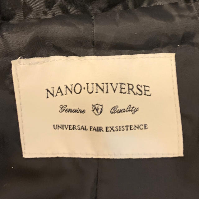 nano・universe(ナノユニバース)の【美品】アウター ジャケット  nano universe  ナノユニバース Ｍ メンズのジャケット/アウター(ダウンジャケット)の商品写真