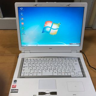 エヌイーシー(NEC)のNEC ノートパソコン Windows7(ノートPC)