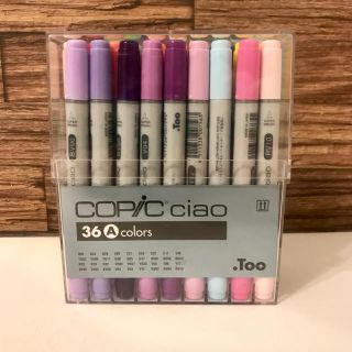 COPIC  ciao  36色  A  セット  コピック マーカー マジック(カラーペン/コピック)