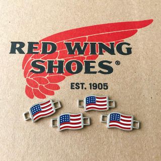 レッドウィング(REDWING)の【非売品】レッドウィング 純正レースキーパー(星条旗) 2組(ブーツ)