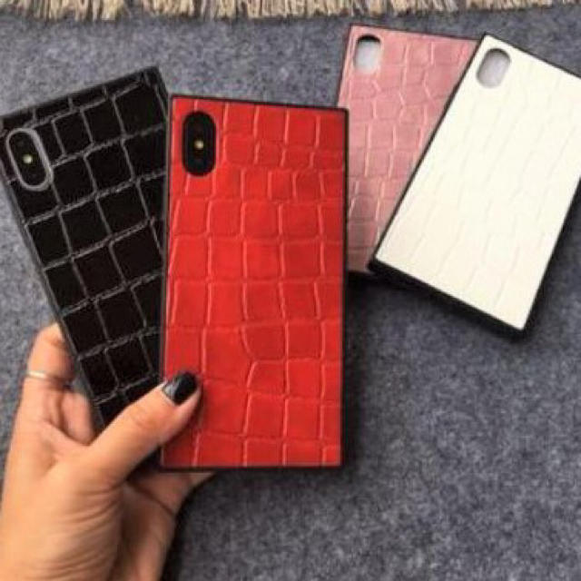 givenchy iphone8 カバー バンパー | クロコダイル柄☆新品☆エンボス加工iPhoneケース☆7/8/Xの通販 by matsuhana's shop｜ラクマ