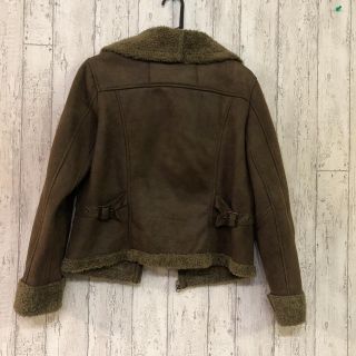 ザラ(ZARA)のZARA ムートン ファー ジャケット(ムートンコート)