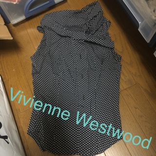 ヴィヴィアンウエストウッド(Vivienne Westwood)のVivienne westwood ブラウス ノースリーブ(シャツ/ブラウス(半袖/袖なし))