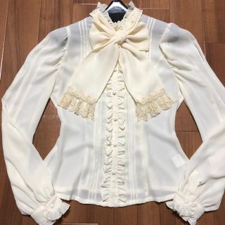 ヴィクトリアンメイデン(Victorian maiden)の【中古】mary magdalene キュリアスブラウス生成(シャツ/ブラウス(長袖/七分))