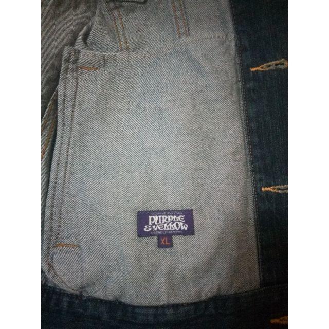 Purple & Yellow(パープルアンドイエロー)　Gジャン メンズのジャケット/アウター(Gジャン/デニムジャケット)の商品写真