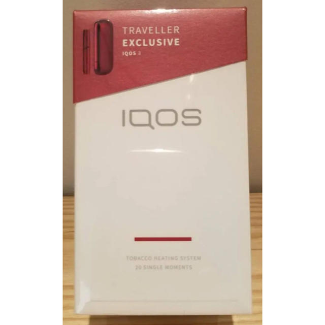 【新品・国内購入】iQOS3 レッド 免税店限定 オマケ付き