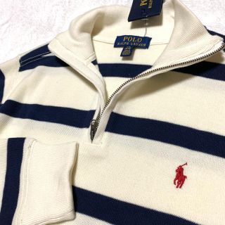 ポロラルフローレン(POLO RALPH LAUREN)のPOLO RALPH LAUREN ハーフジップニット /whi160(ニット/セーター)