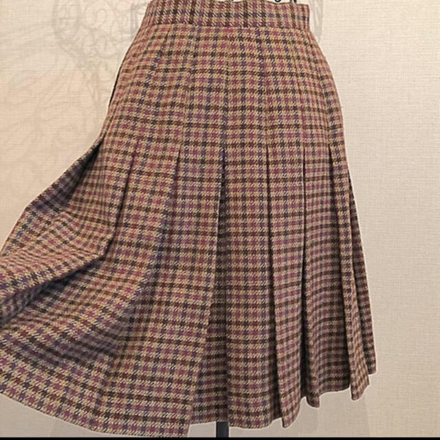 Christian Dior(クリスチャンディオール)のクリスチャンディオール チェックスカート レディースのスカート(ロングスカート)の商品写真
