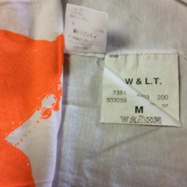 Walter Van Beirendonck(ウォルターヴァンベイレンドンク)のhideちゃん様専用♥️W＆LT 半袖TシャツM レディースのトップス(Tシャツ(半袖/袖なし))の商品写真