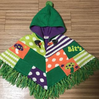 ビッツ(Bit'z)のbit'z ポンチョ  70〜80cm(ジャケット/コート)