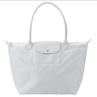 ロンシャン(LONGCHAMP)のロンシャン ルプリアージュ ネオ ♡ シルバー(トートバッグ)