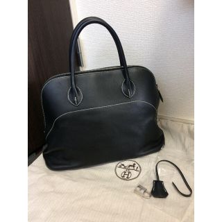 エルメス(HERMES)のkp様専用 HERMES エルメス ボリードリラックス 35 ブラック 黒(ハンドバッグ)