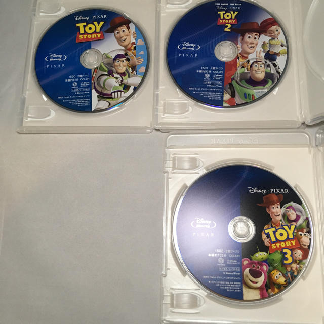新品未使用 Blu-ray＋純正ケース トイストーリー123 セット 1