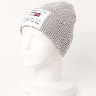 トミーヒルフィガー(TOMMY HILFIGER)のTOMMY JEANS コットンニットキャップ(ニット帽/ビーニー)