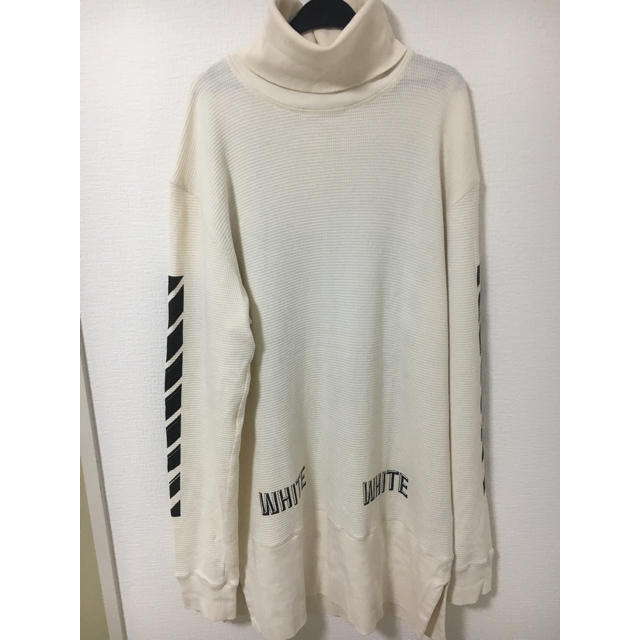 限定値下げ OFF-WHITE バイアスプリント