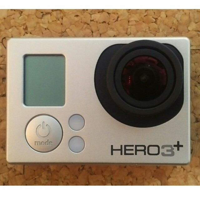 GoPro(ゴープロ)のGopro Hero3+（ゴープロヒーロー3プラス）Silver Edition スマホ/家電/カメラのカメラ(その他)の商品写真