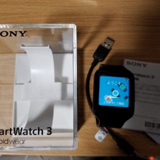 ソニー(SONY)のソニー　スマートウォッチ3(腕時計(デジタル))