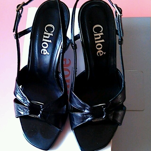 Chloe(クロエ)のクロエ　レザーサンダル レディースの靴/シューズ(サンダル)の商品写真