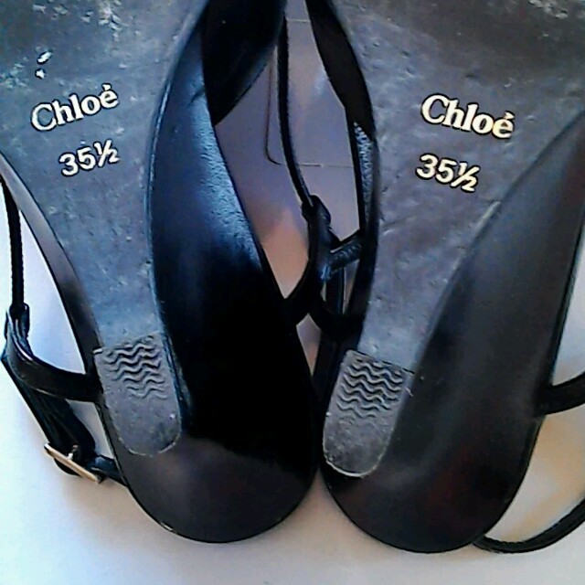 Chloe(クロエ)のクロエ　レザーサンダル レディースの靴/シューズ(サンダル)の商品写真