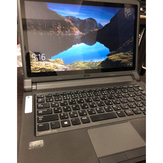 DELL latitude 3340 タッチパネル