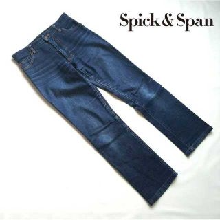 スピックアンドスパン(Spick & Span)のスピック＆スパン★ストレッチ素材　ハイライズスリムジーンズ　36　濃い目青(デニム/ジーンズ)