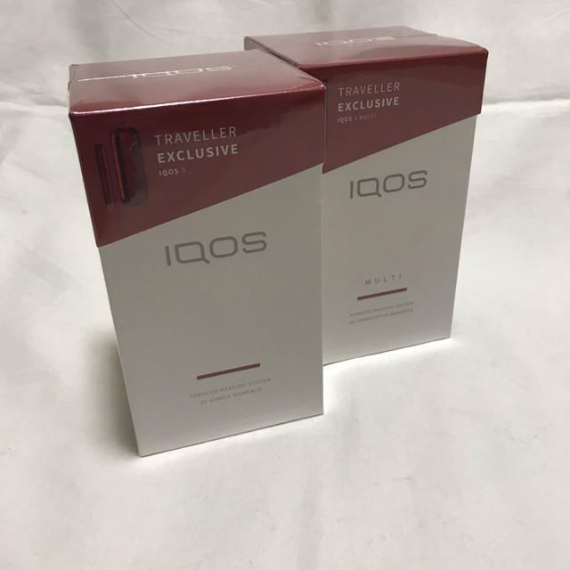 iqos3 セット 免税店 ラディアンレッド 限定品